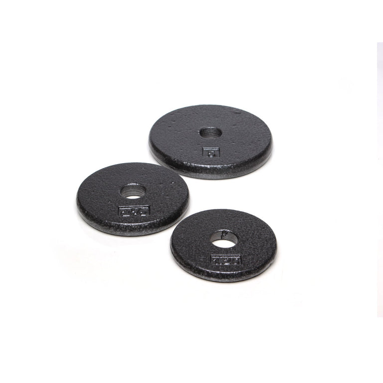 Mini Weight Plate Set and Arbor for Penis Hanging - Forty Pounds