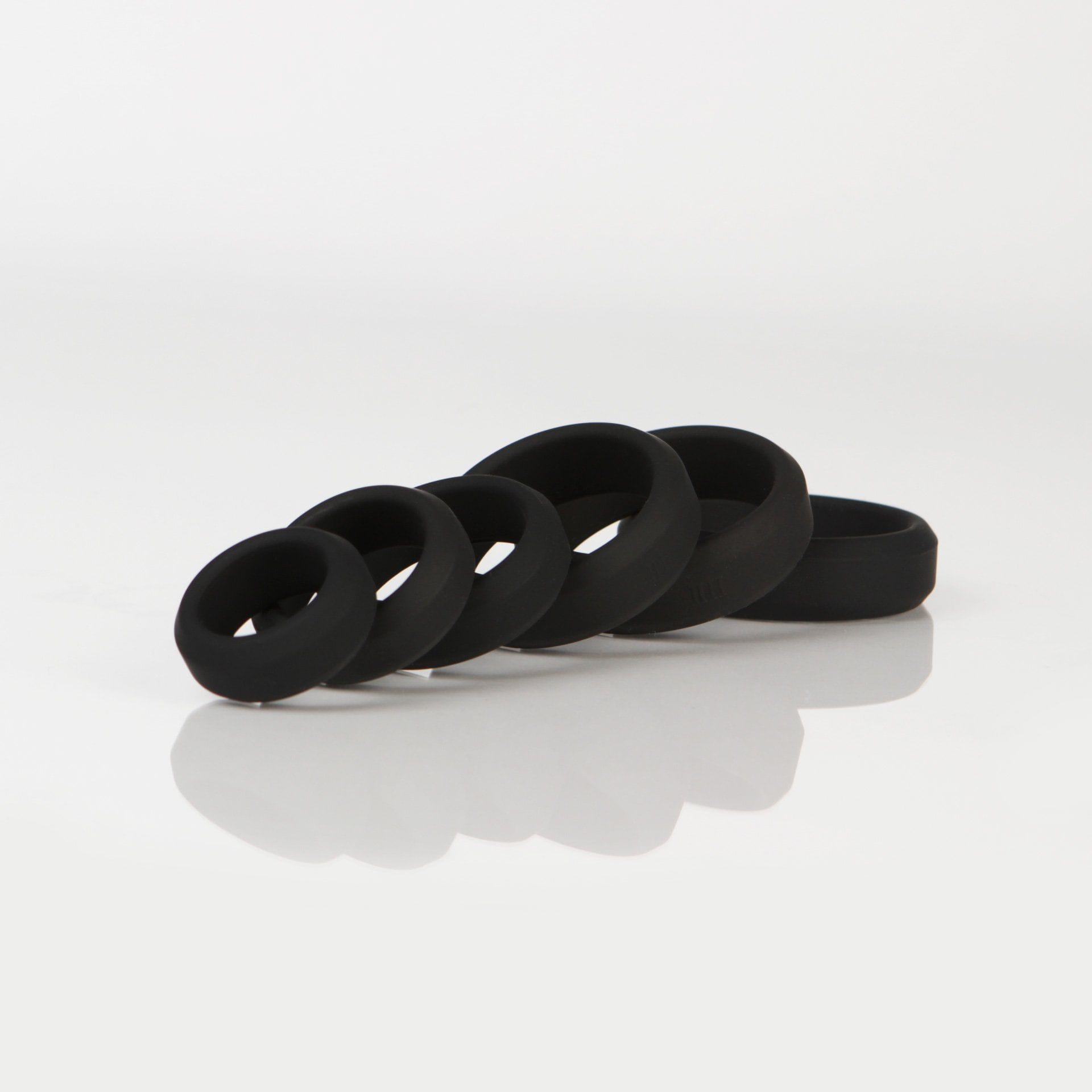 Cock Ring - Fat Tires -  Full Package Silicone Cock Rings