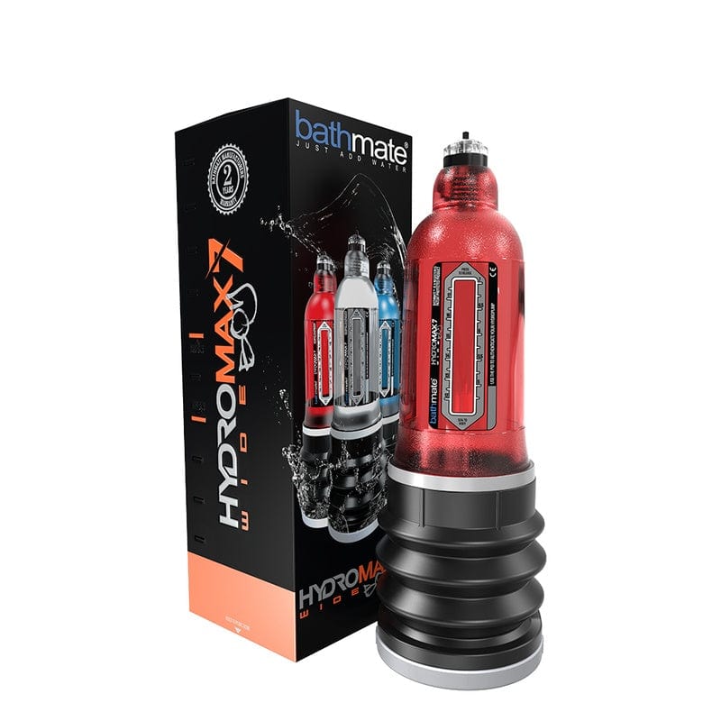 Penis Pump - Bathmate Hydromax7 Wide Boy Penis Pump - Save $62.85 - Free Xtras