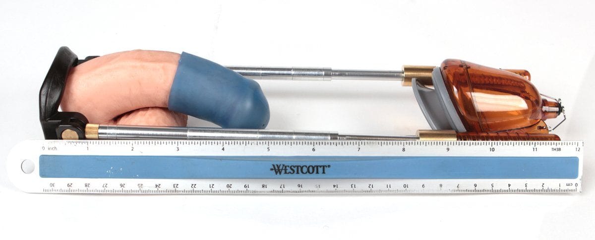 Penis Stretcher - SizeDoctor GameChanger - Penis Vacuum Traction Stretcher - Weight Hanging