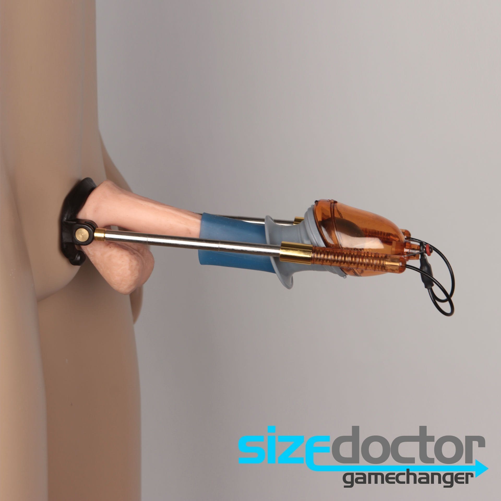 Penis Stretcher - SizeDoctor GameChanger - Penis Vacuum Traction Stretcher - Weight Hanging