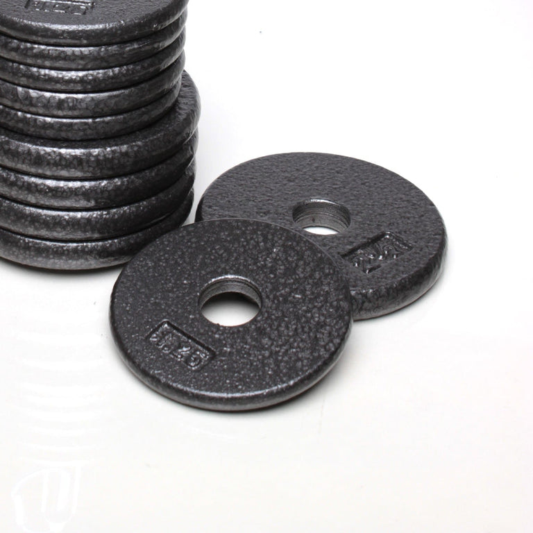 Mini Weight Plate Set and Arbor for Penis Hanging - Forty Pounds